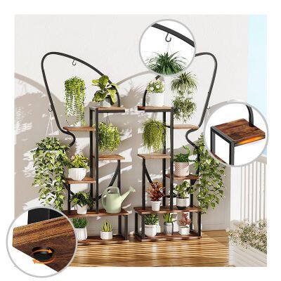 Flower frame indoor living room creative simple flower shelf indoor balcony