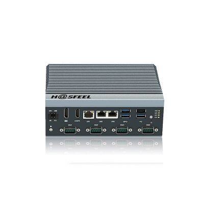 Hasfeel N305 N97 Embedded Industrial Computer 3*LAN With PoE DIN Machine Vision Control Minipc Fanless 24V Wide Voltage photo-2