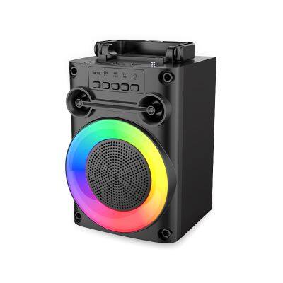 ZQS1455 OEM bass sound portable 4-inch speaker 8W power wireless bluetooth speaker for outdoor