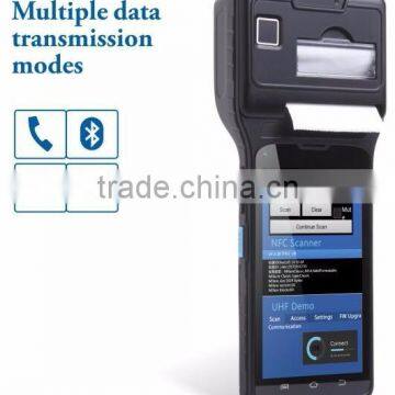 rfid handheld reader with thermal printer