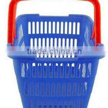 plastic shopping basket