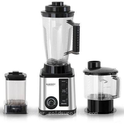 9500W 9525 Motor Hot Selling 3 in 1 Mixer 2.5L 3L Heavy Duty Kitchen Home Fresh Fruit Juicing Electromechanical Smoothie Mixer photo-4