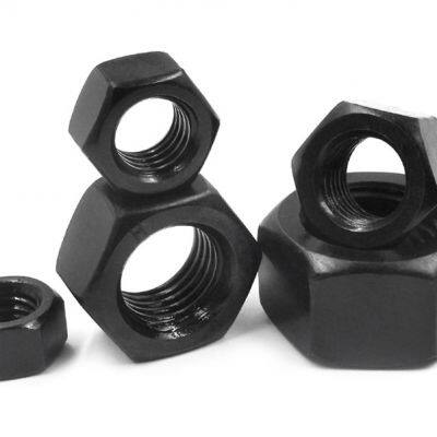12.9/8.8 Grade High Strength Black Hexagonal Nut M2-M42 photo-3