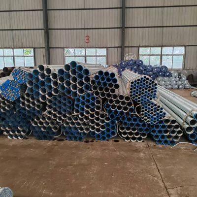 BS1387 Горячекатаная оцинкованная стальная труба 1/2