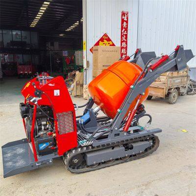 Автоматический питательный малый бетономешалочный автомобиль типа краулер