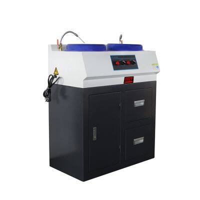 HST-P2G High Quality Dual-Disc Metallographic Specimen Polishing Machine Low Noise 1-Year Warranty for Laboratory Testing Use photo-3