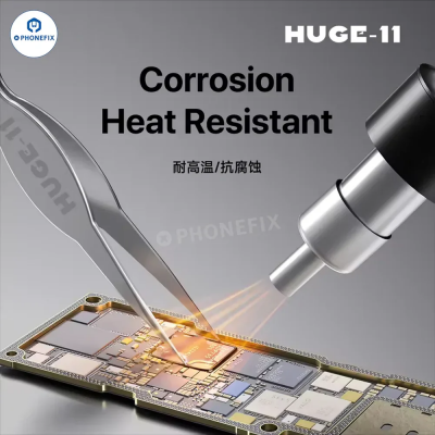 MECHANIC HUGE-11 High-Hardness Anti-Slip Tweezers for IC and Jumper Wire photo-4