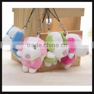 factory supply keychian toy stuffed mini plush toys wholesale