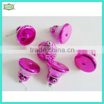 Hot sale plastic christmas bell decoration