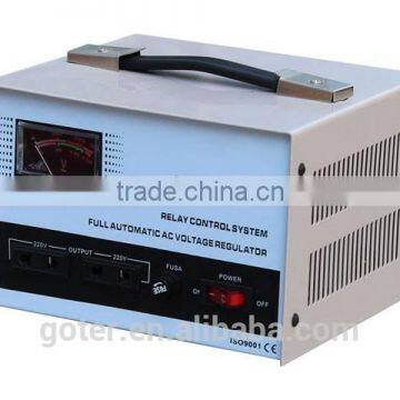 Hot Sales AVR 1KVA Single phase Servo Motor Automatic ac Voltage Stabilizer---Goter Power