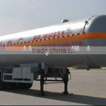 2016 new product SINOTRUK lpg tank trailer for low price sale