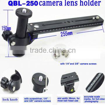 Telephoto Long Focus Lens Camera Support quick release Plate bracket Mount Rod Clamp Holder Bracket