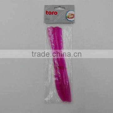 4pc Plastic Knives