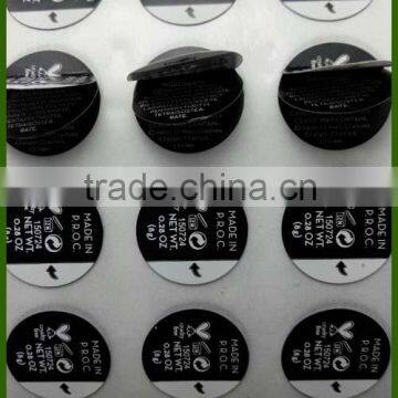 Multilayer Small Round Cosmetic Sticker Label photo-3