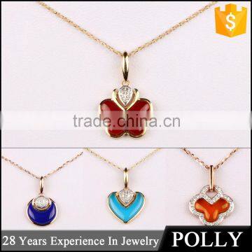 charm models wholesale fashion doll girlfriend gold heart meaningful pendant necklace