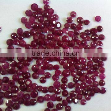 Natural Ruby Precious Gemstones round shape