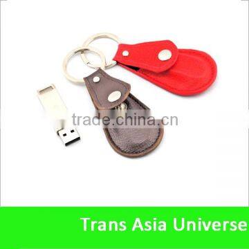 Popular Hot Selling 32gb Leather Usb Flash Drive photo-2
