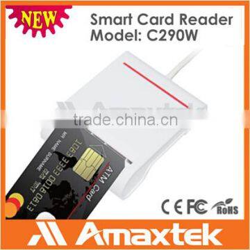 Standard usb 2.0 2015 newest mobile chip card writer and reader