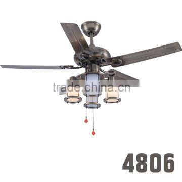 Easy Buy Contemporary Vintage 5 Blades 4 Light Ceiling Fan