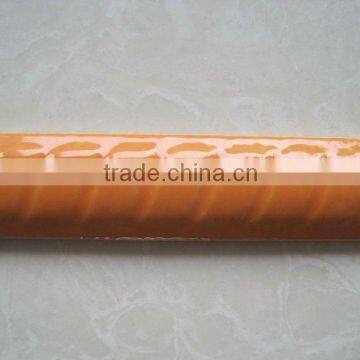 25X100MM 25X200MM Orange Ceramic Bon Bon Tile for Indonesia