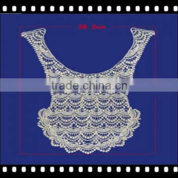 100% cotton chemical guipure lace collar