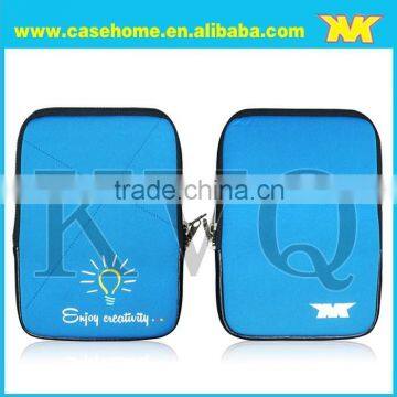 Hot selling neoprene tablet cases with zipper neoprene sleeve for tablet pc colorful 7"/8"/9"/10.1"