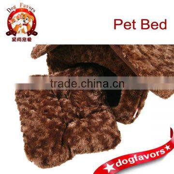New Warm Soft Small Pet Dog Cat Bed House Indoor Cozy Puppy Mat Pad Nest photo-3