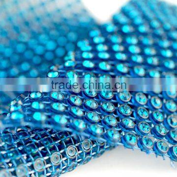 Crystal Ace 5 Years Elastic Rhinestone Trimming Mesh, Stetch Crystal Rhinestone Mesh Sheet Banding for Wedding Party photo-5