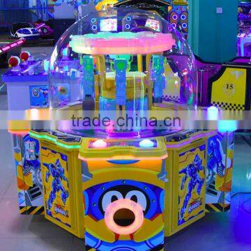 Sinoarcade Amusement Park 4 Players Robot One Candy Dispenser Gift Push Game Machine Crane Machine Simulator photo-2