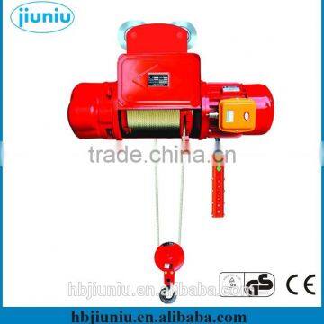 380v 50hz power motor electric wire rope hoist with alibaba assurance