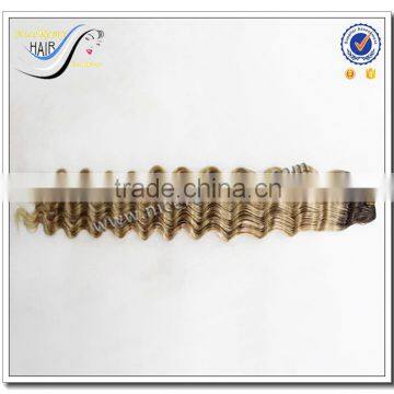 Wholesale Grade 7a Deep Wave Omnre Color Hair Weave 100% Virgin Brazilian Human Hair photo-2