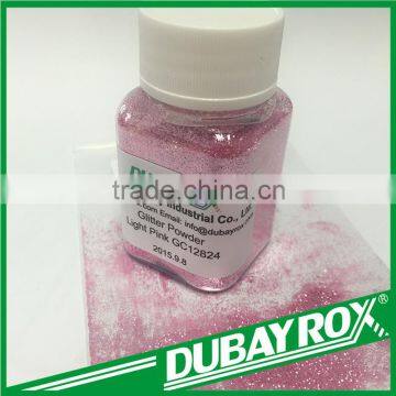 Fine Light Pink Glitter Powder for Nail Crafts Work photo-2