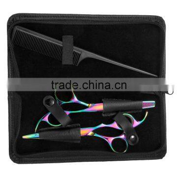 6.7" Professional Barber Hair Cutting Thinning Scissors Shears Hairdressing Set/ Beauty instruments manicure and pedicure