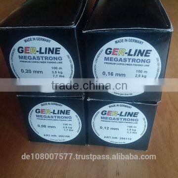 Sports Fishing Line, Nylon Fishing Lines[made in Germany ] Megastrong 500M Light Grey photo-4