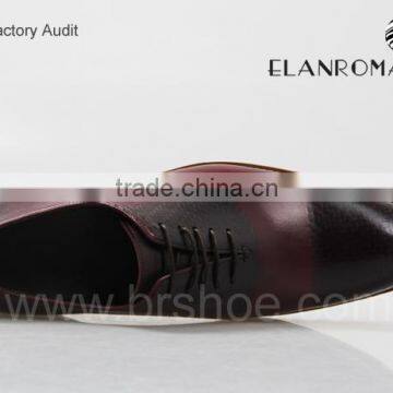 Custom England Style Genuine Cow Leather Oxford Mature Tan Men Dress Shoes photo-3