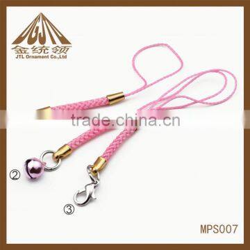 cell phone strap with keyring