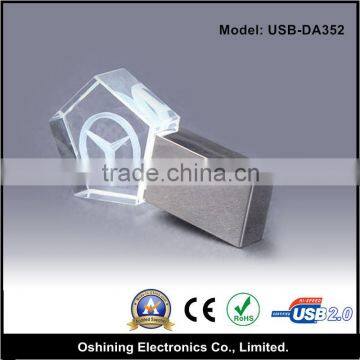 Custome Jewelry Crystal Usb Flash Drive Bulk in (USB-DA352)