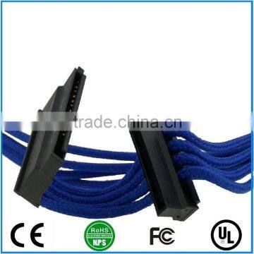 ATX 4 Pin Blue Internal PC PSU Power Extension Cable PCB