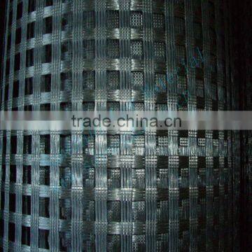 Low Elongation Fiberglass Geogrid 220-220KN