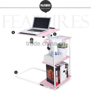 102#Movable and scalable laptop desk