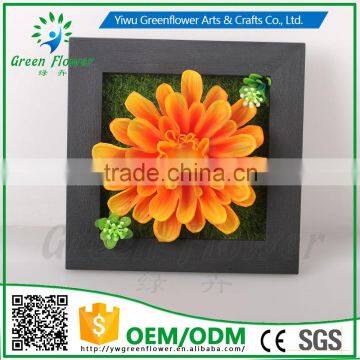 Greenflower 2016 Wholesale 3D Wall Peony Picture Group artificial plants arts and crafts making factory Home decorations