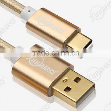 Xinya 2016 new item hot selling Type C cable for data transmission and charging