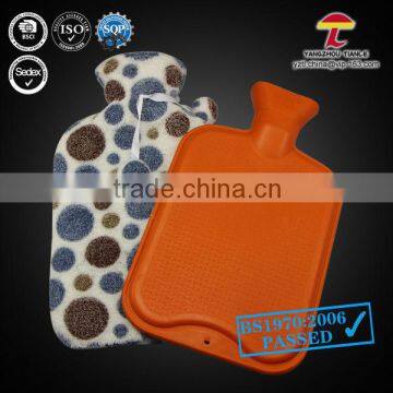 Medical Reusable Natural Rubber Hot Water Bag