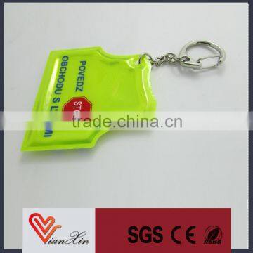 hot sale promotional rubber keychain supplier in China