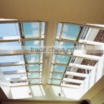 Skylight double glazing transparent glass