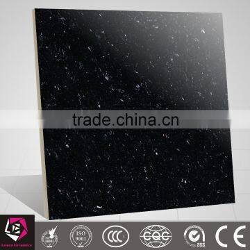 Black crystal double loading grade AAA polished porcelain tiles 60x60