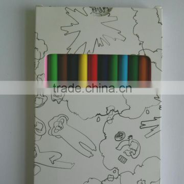 3.5 inch color pencil (wood) (can be customized) pencil HB pencil