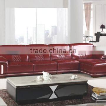 italian leather sofa manufacturers / corner sofa furniture 2138#