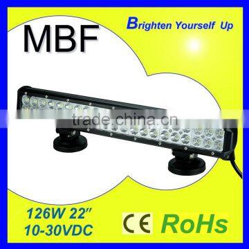 126W Double Row LED Light Bar Off road LED Light Bar LED Engineering Vehicle Light Bar