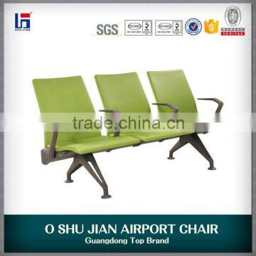 Foshan PU 3-seater waiting chair waiting chair